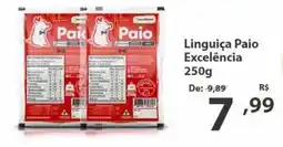 Del Moro Supermercados Linguiça Paio Excelência oferta