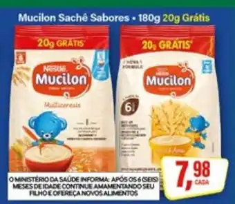 Rede Supermarket Mucilon Sachê Sabores oferta