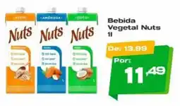 Del Moro Supermercados Bebida Vegetal Nuts oferta