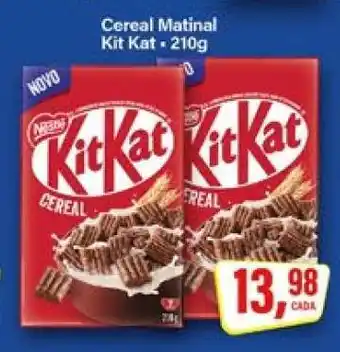 Rede Supermarket Cereal Matinal Kit Kat oferta