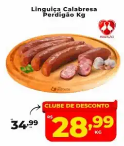 Nidobox Linguiça Calabresa Perdigão Kg oferta