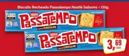 Rede Supermarket Biscoito Recheado Passatempo Nestlé Sabores oferta