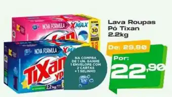 Del Moro Supermercados Lava Roupas Pó Tixan oferta