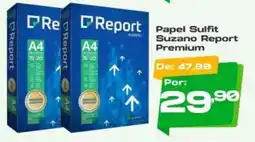 Del Moro Supermercados Papel Sulfite Suzano Report Premium oferta