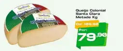 Del Moro Supermercados Queijo Colonial Santa Clara oferta
