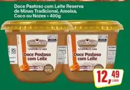 Rede Supermarket Doce Pastoso com Leite Reserva de Minas oferta