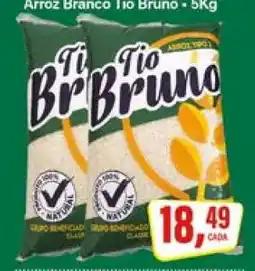 Rede Supermarket Arroz Branco Tio Bruno - 5Kg oferta