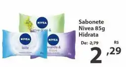 Del Moro Supermercados Sabonete nivea 85g hidrata oferta