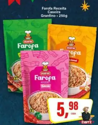 Rede Supermarket Farofa Receita Caseira oferta