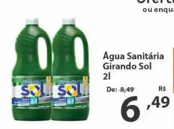 Del Moro Supermercados Água Sanitária Girando Sol oferta
