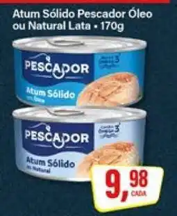 Rede Supermarket Atum Sólido Pescador Óleo ou Natural Lata oferta