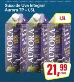 Rede Supermarket Suco de Uva Integral Aurora Tp oferta