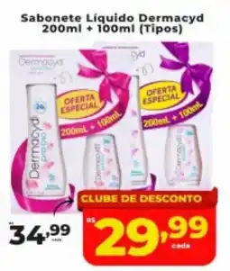 Nidobox Sabonete Líquido Dermacyd oferta