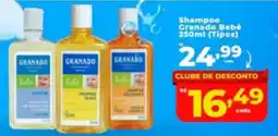 Nidobox Shampoo Granado Bebê oferta