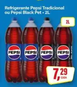 Rede Supermarket Refrigerante Pepsi Tradicional ou Pepsi Black Pet oferta