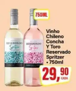 Rede Supermarket Vinho Chileno Concha Y Toro Reservado Spritzer oferta