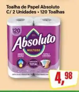 Rede Supermarket Toalha de Papel Absoluto oferta