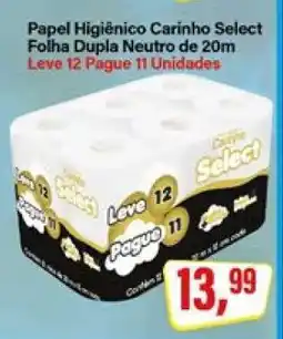 Rede Supermarket Papel Higiênico Carinho Select oferta