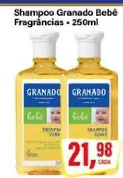 Rede Supermarket Shampoo Granado Bebê oferta