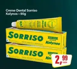Rede Supermarket Creme Dental Sorriso Kolynos oferta