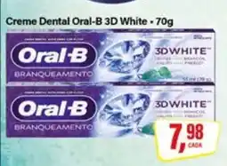 Rede Supermarket Creme Dental Oral-B 3D White oferta