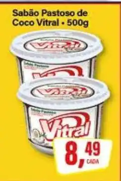 Rede Supermarket Sabão Pastoso de Coco Vitral oferta