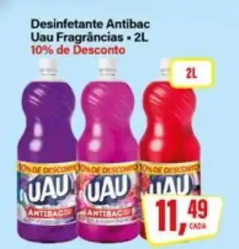 Rede Supermarket Desinfetante Antibac UAU Fragrâncias oferta