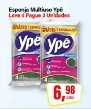 Rede Supermarket Esponja Multiuso Ypê oferta