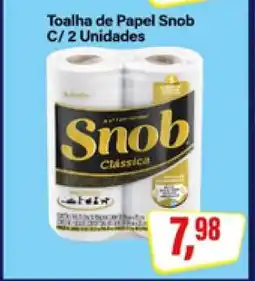 Rede Supermarket Toalha de Papel Snob C/ 2 Unidades oferta