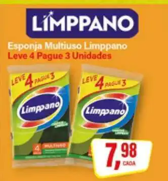 Rede Supermarket Esponja Multiuso Limppano oferta