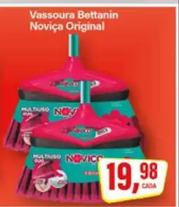 Rede Supermarket Vassoura Bettanin Noviça Original oferta