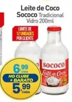 Rede Bom Lugar Leite de Coco Sococo Tradicional Vidro oferta