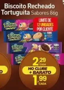 Rede Bom Lugar Biscoito Recheado Tortuguita oferta