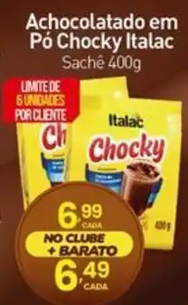 Rede Bom Lugar Achocolatado em Pó Chocky Italac oferta