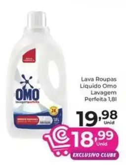 Comercial Esperança Lava Roupas Líquido Omo Lavagem Perfeita oferta