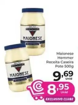Comercial Esperança Maionese hemmer receita caseira oferta