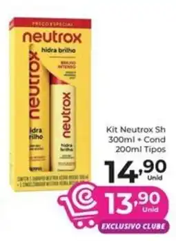 Comercial Esperança Neutrox hidra brilho oferta