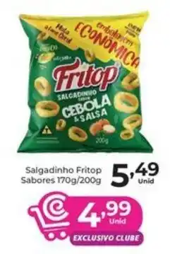 Comercial Esperança Salgadinho Fritop Cebola + Salsa oferta