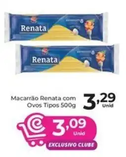 Comercial Esperança Macarrão renata com ovos tipos oferta