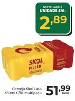 Comercial Esperança Cerveja skol lata oferta