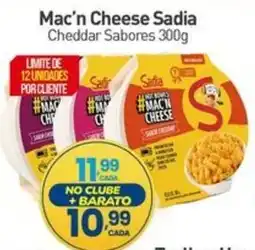 Rede Bom Lugar Mac'n Cheese Sadia Cheddar Sabores oferta