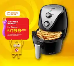 Casa e Vídeo Air fryer mondial oferta