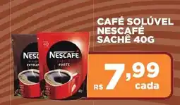 Bahamas Supermercados Café solúvel nescafé sachê oferta