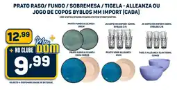 Dom Atacadista prato raso/ fundo / sobremesa / tigela - alleanza ou jogo de copos byblos mm import oferta