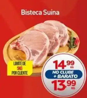 Rede Bom Lugar Bisteca Suína oferta