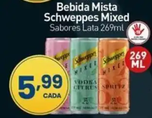 Rede Bom Lugar Bebida Mista Schweppes Mixed oferta