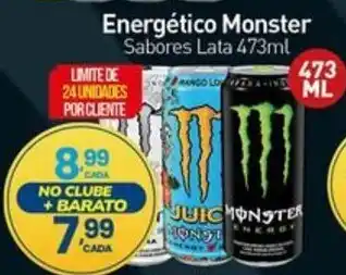 Rede Bom Lugar Energético Monster oferta