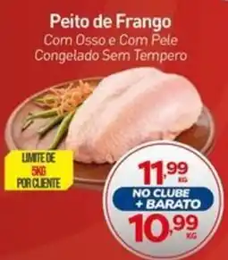 Rede Bom Lugar Peito de Frango Com Osso e Com Pele Congelado Sem Tempero oferta