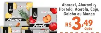 Royal Supermercados Abacaxi, Abacaxi c/ Hortelã, Acerola, Caju, Goiaba ou Manga oferta