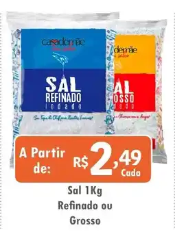 Royal Supermercados Sal refinado ou sal grosso oferta
